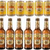 cisk lager beer of 10 cans and 10 bottles of 330 ml