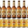cisk lager beer of 9 bottles and 9 cans of 330 ml